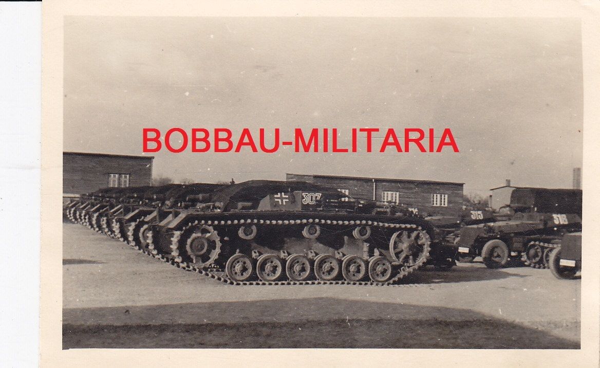 Jüterbog Stug III mit Nummer 307 Sturmgeschütz A