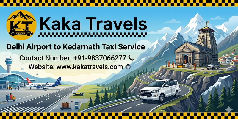 Delhi Airportto Kedarnath Taxi Service