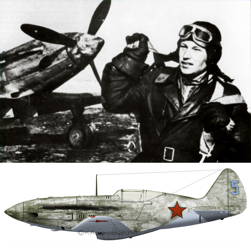 Mikoyan-Gurevich-MiG-3-16GvIAP-Azure-5-with-Lt-Alexandre-Pokryshkina-Leningrad-Front-1942-01