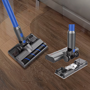 Aspirator vertical fără fir Tinklu cu funcție mop și autonomie până la 45 minute