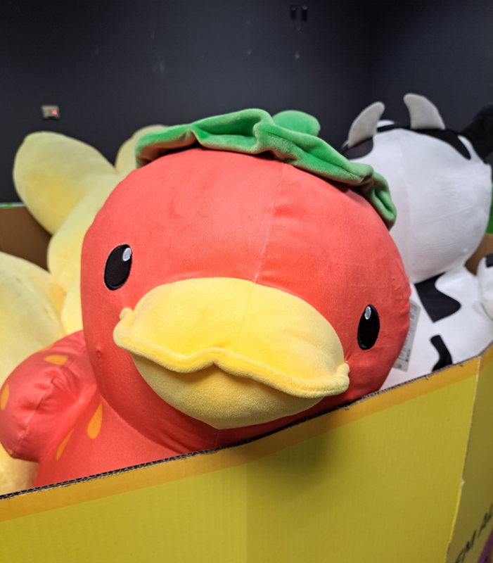 strawberry duck