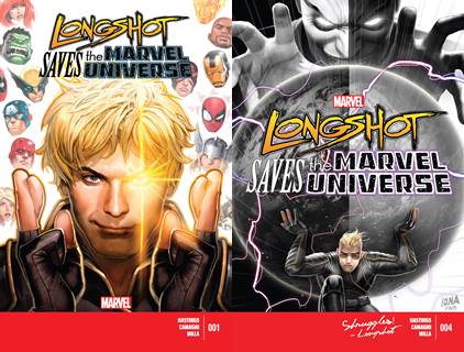 Longshot Saves The Marvel Universe #1-4 (2013) Complete