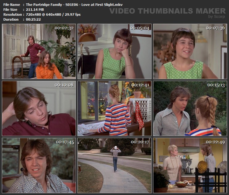 The Partridge Family - S01E06 - Love at First Slight.mkv