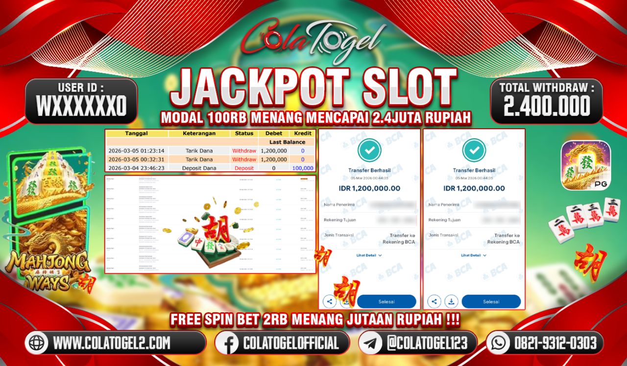 JACKPOT SLOT GACORR!!