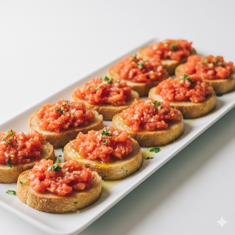 Pan Con Ajo Y Tomate (Ración)
