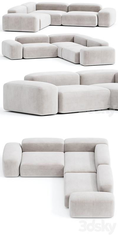 PLUS | Corner sofa By Lapalma