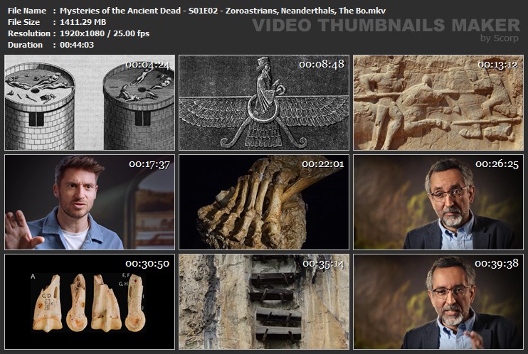 Mysteries of the Ancient Dead - S01E02 - Zoroastrians, Neanderthals, The Bo.mkv