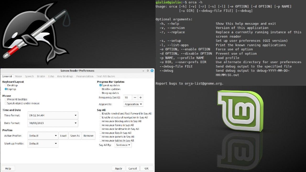 Orca-Screen-Reader-Linux-Mint