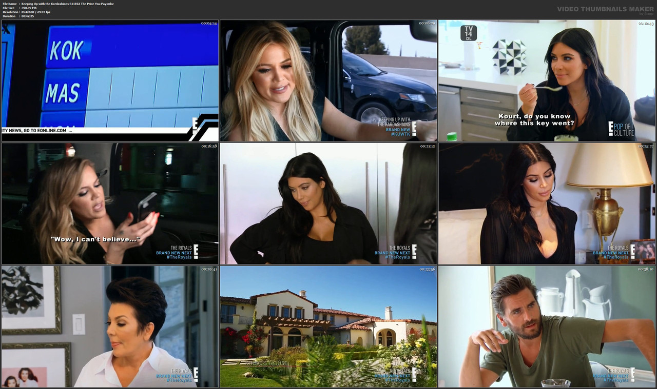 Keeping Up with the Kardashians S11E02 The Price You Pay.mkv