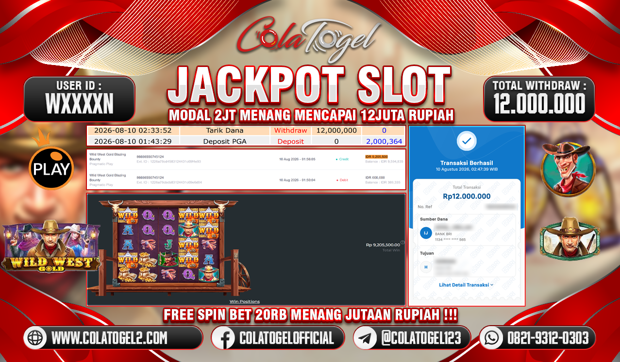 JACKPOT SLOT GACORR!!