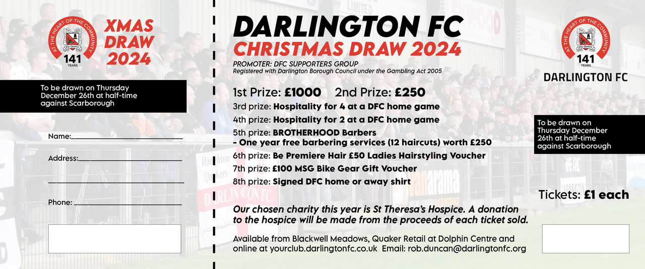 DFC Christmas Draw 2024