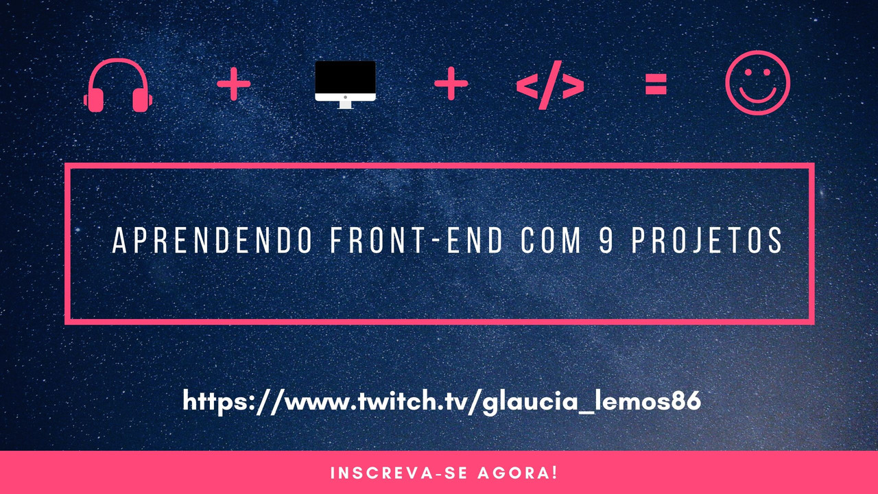 Evento Twitch - Glaucia Lemos (1)