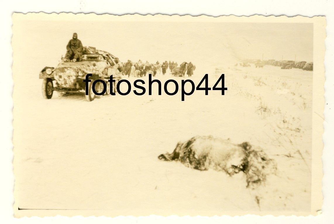 WH SdKFZ Schützenpanzer Wintertarn Russland