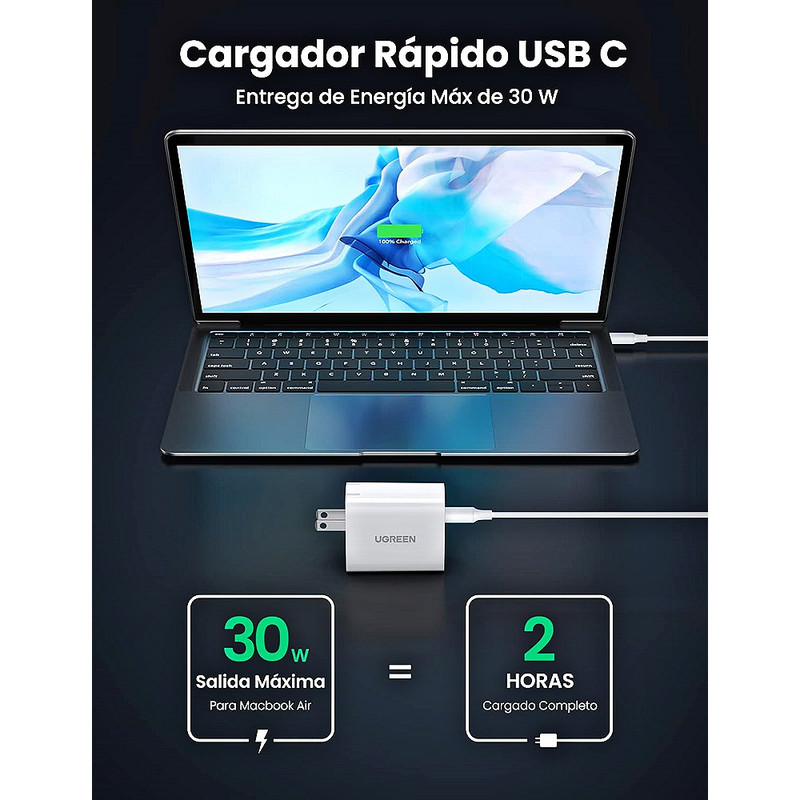  Cargador rápido USB C TrueFree 