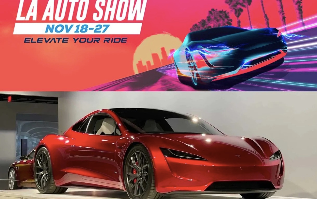 ¿Tesla llevará un Roadster de última generación al Auto Show de Los Ángeles?