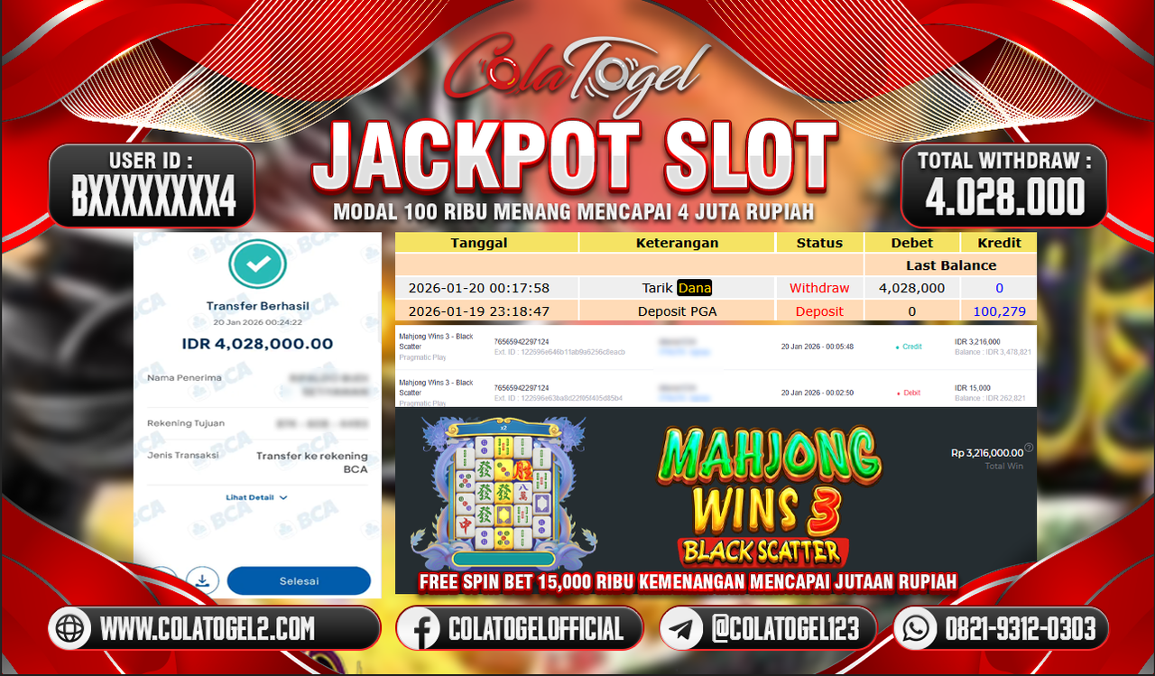 JACKPOT SLOT GACOR!!