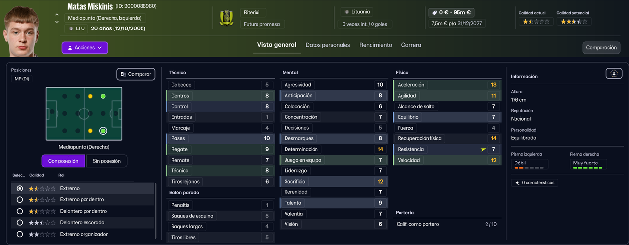 Matas Miskinis MPD 2026