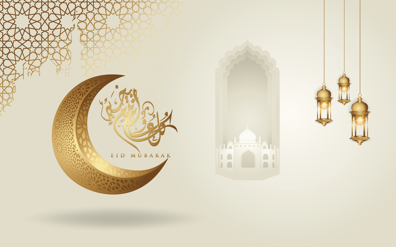 vecteezy eid mubarak arabic calligraphy greeting design islamic line 6687765