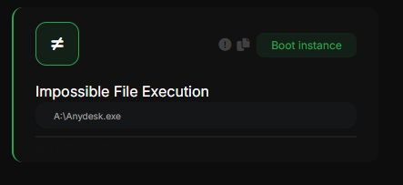 Impossible File Deletion Execution Modification detection screenshot