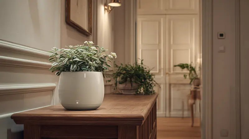 горшок с автополивом