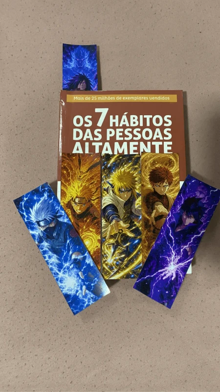 Marcadores de anime em uso 2