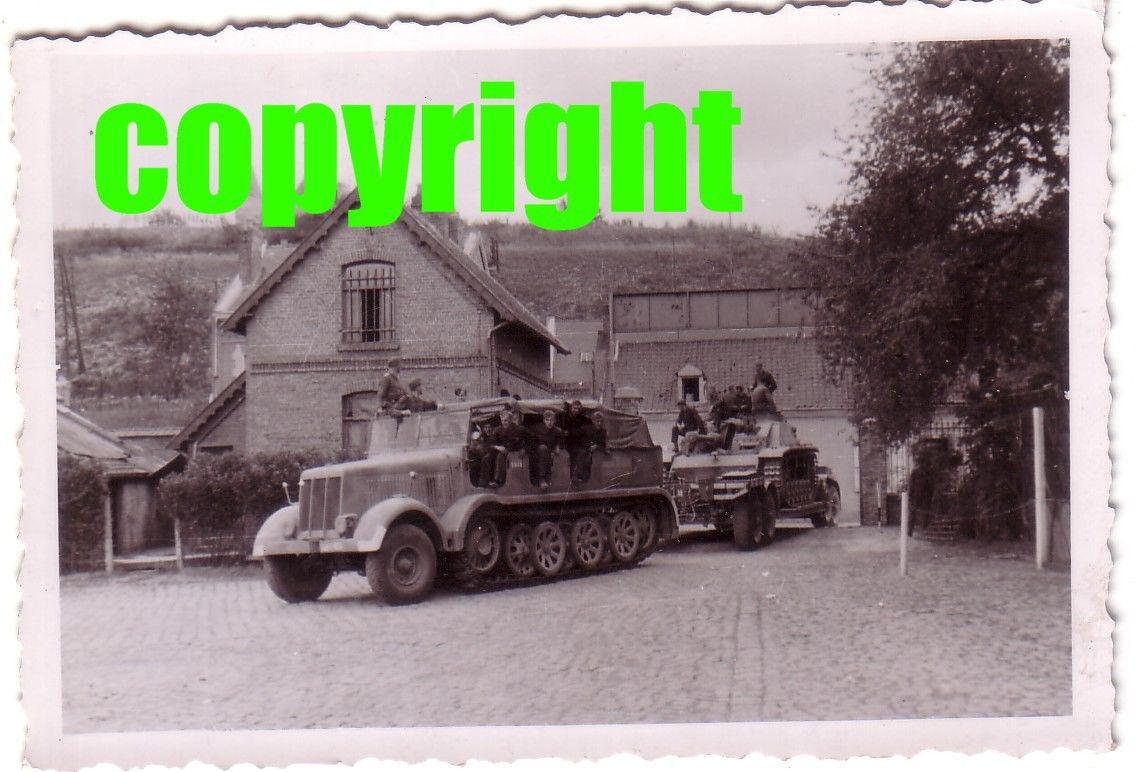 Orig.Foto Panzer Stug Sturmgeschütz Tieflader An