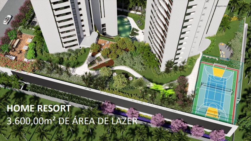 Home Resort — área de lazer completa