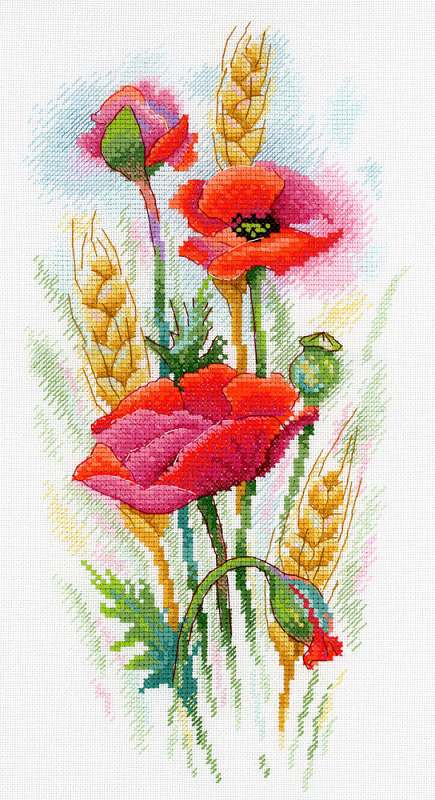 Magnets. Russian charms Counted Cross Stitch Kit MP STUDIO
