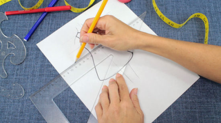 Sewing and pattern drawing Sewing and pattern drawing