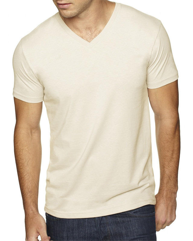 Next Level Apparel Herren Wildleder V-Ausschnitt T-Shirt 6440 - Bild 4 von 10
