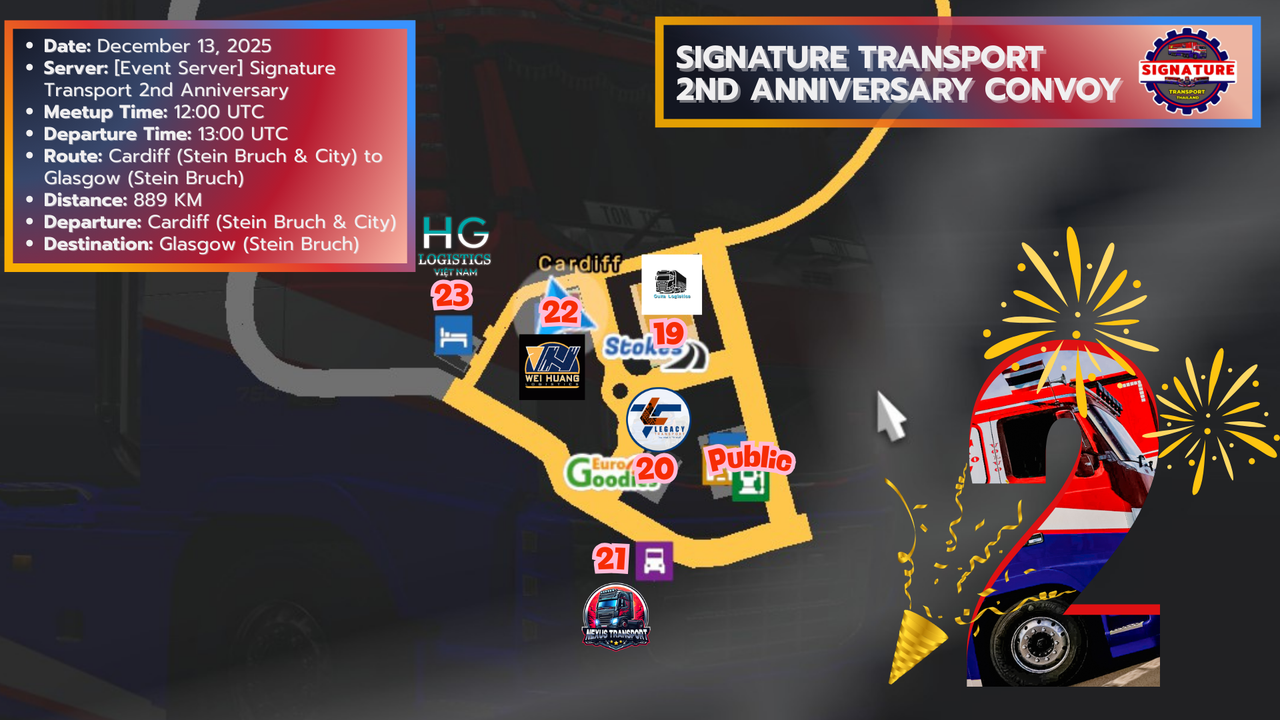 Cardiff (Stokes) - Slot 19