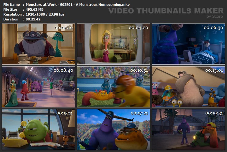 Monsters at Work - S02E01 - A Monstrous Homecoming.mkv