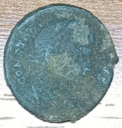 AE3 de Constantino I. SARMATIA DEVICTA. Trier Moneda-06-A