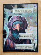 ATC Card - Mixed Media