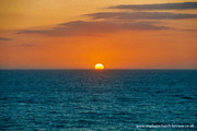 Sunset from Compass Point, Bude, Cornwall.