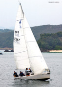 Jelik 6, one of five J80s (Monsoon Spring Series 2024, Race 4)