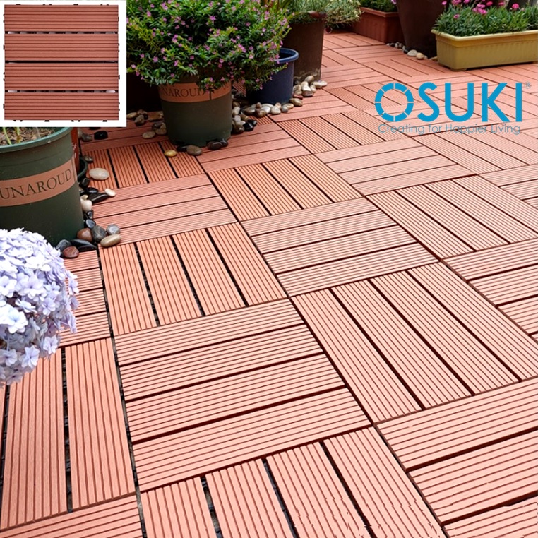 OSUKI Floor Mat Anti Slip 30x30cm