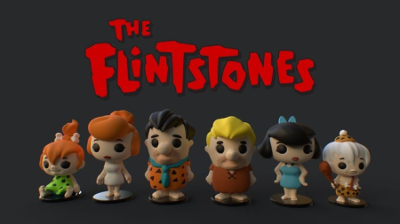 PlaKit – Flintstones – 3D Print Model PlaKit – Flintstones – 3D Print Model