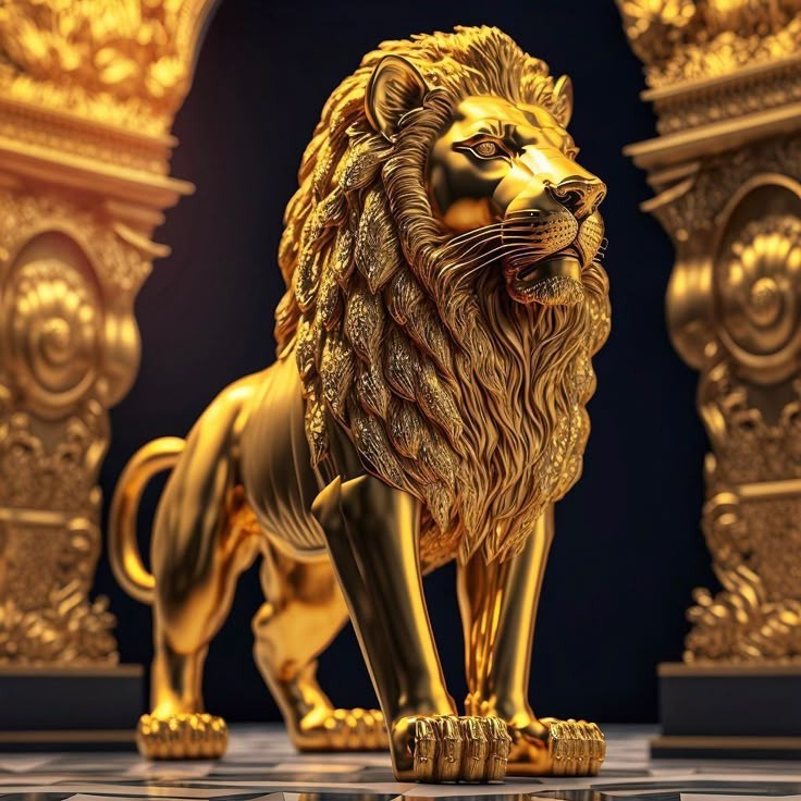 Golden Lion - Masculine Strength