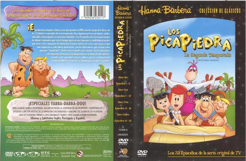 01 LOS PICAPIEDRA TEMPORADA 2 DVD9 CENTURYON - Los Picapiedra - Temporada 2 Completa [1960][5XDVD9 - PAL] [Castellano - Inglés - Francés - Italiano] [Animación] [MEGA]
