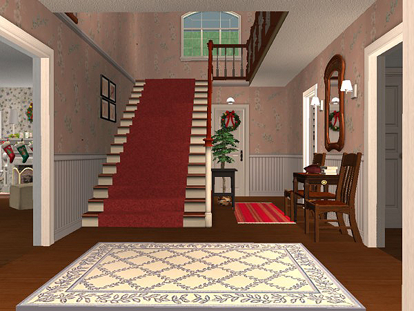 Dům z filmu "Sám doma"  Home-Alone-hallway-1