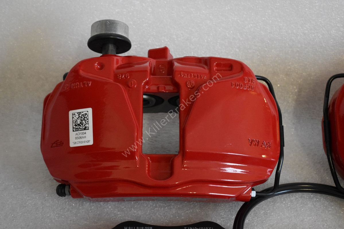 Audi TTS 8S 4Pot Brake kit Upgrade ClubSport brake discs NEW Red