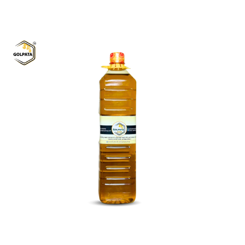 ঘানি ভাঙা সরিষার তেল 1L. (Cold Pressed Mustard Oil)