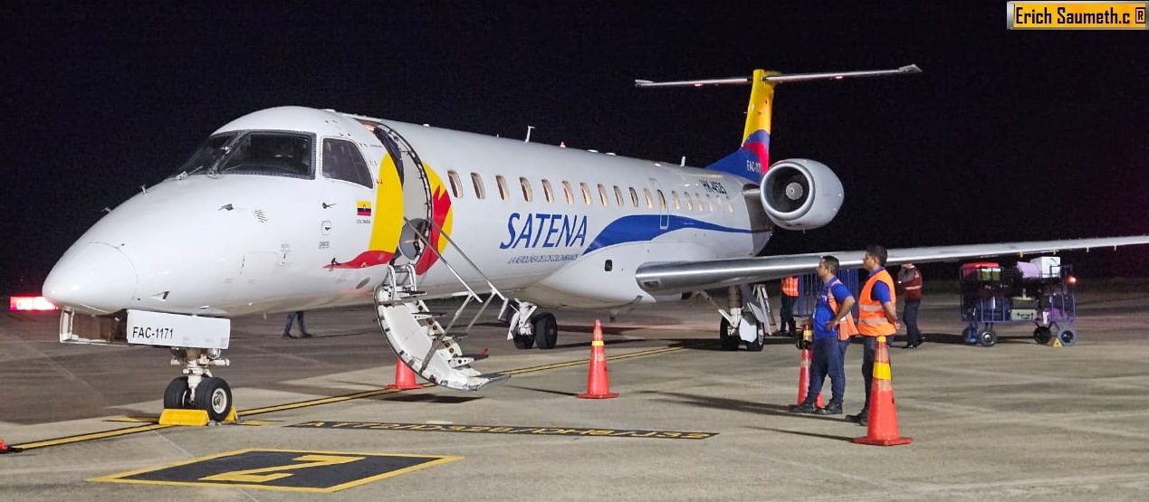 Colombia adquiere un Embraer ERJ-145 para reforzar el transporte VIP de la FAC