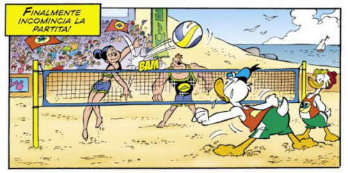 topolino3639-paperino-gastone-beach-volley