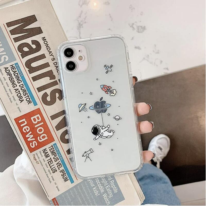 Foto de Funda transparente astronauta