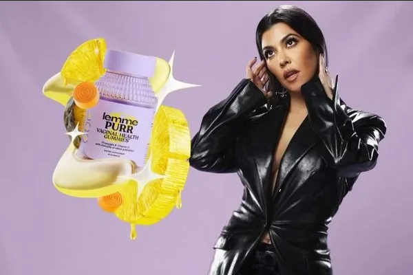 Kourtney Kardashian promociona gomitas que cambian el sabor de la zona íntima