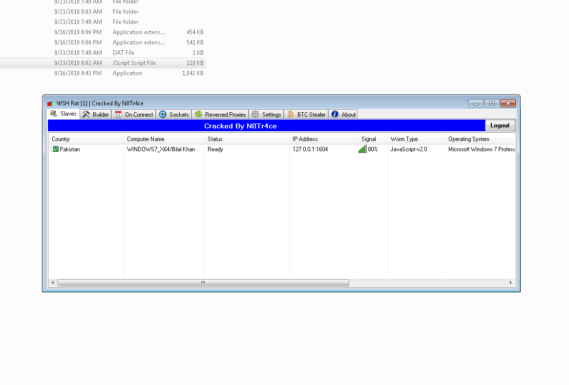 WSH Rat Cracked | Bitcoin Stealr | Tutorial