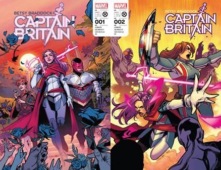 Betsy Braddock - Captain Britain #1-5 (2023) Complete
