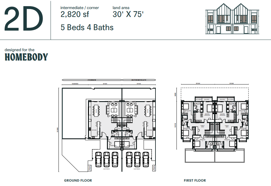 Birchpark Type G floor plan in Eco Forest, Semenyih, Selangor